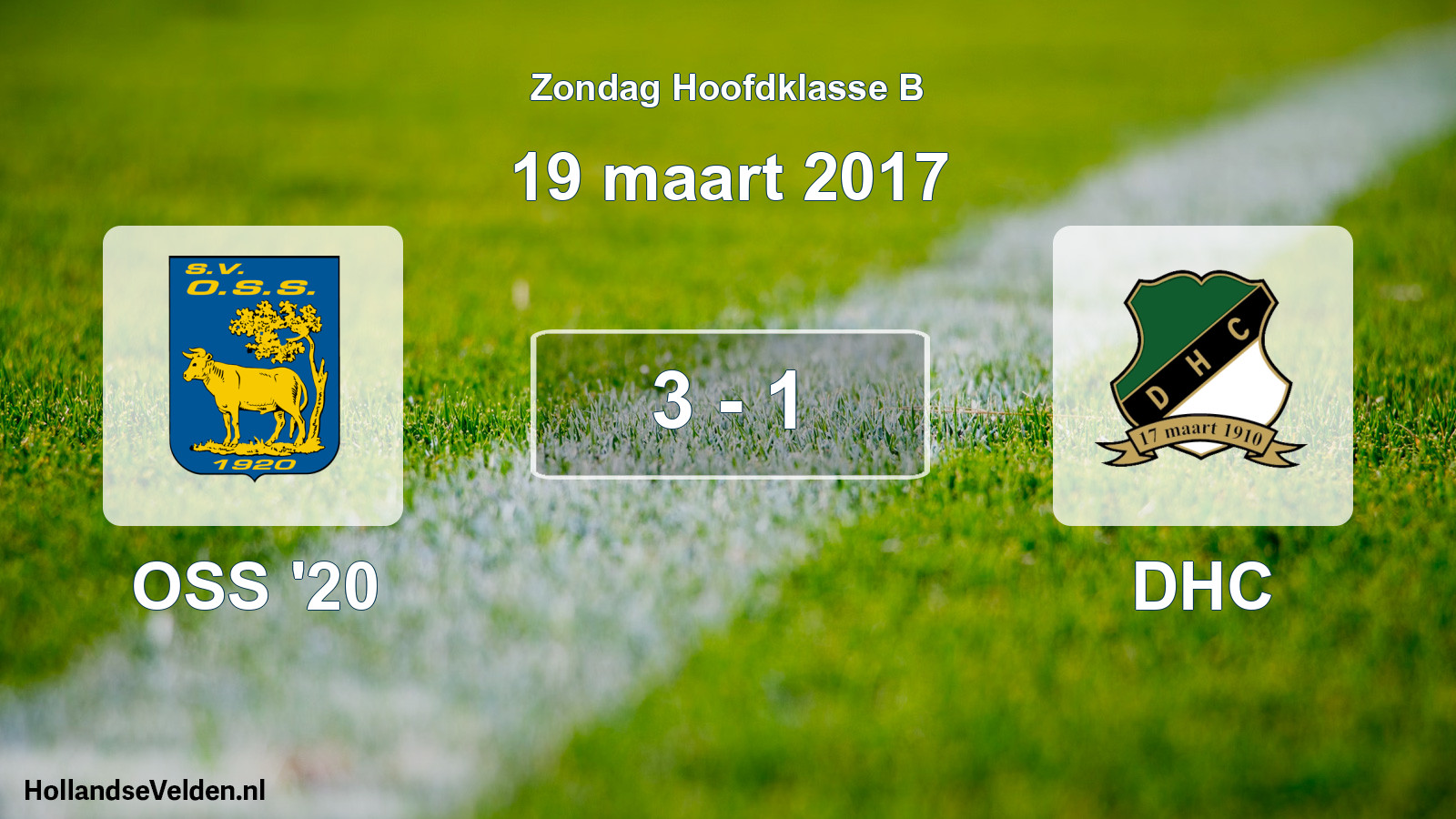 Total number of matches played: OSS '20 - DHC 3 - 1 (19 March 2017)