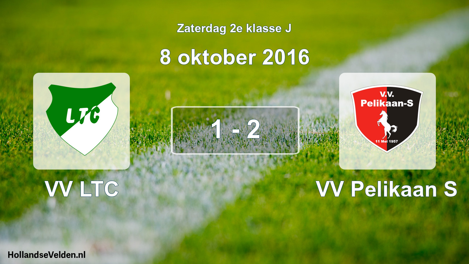 Total number of matches played: VV LTC - VV Pelikaan S 1 - 2 (8 October 2016)