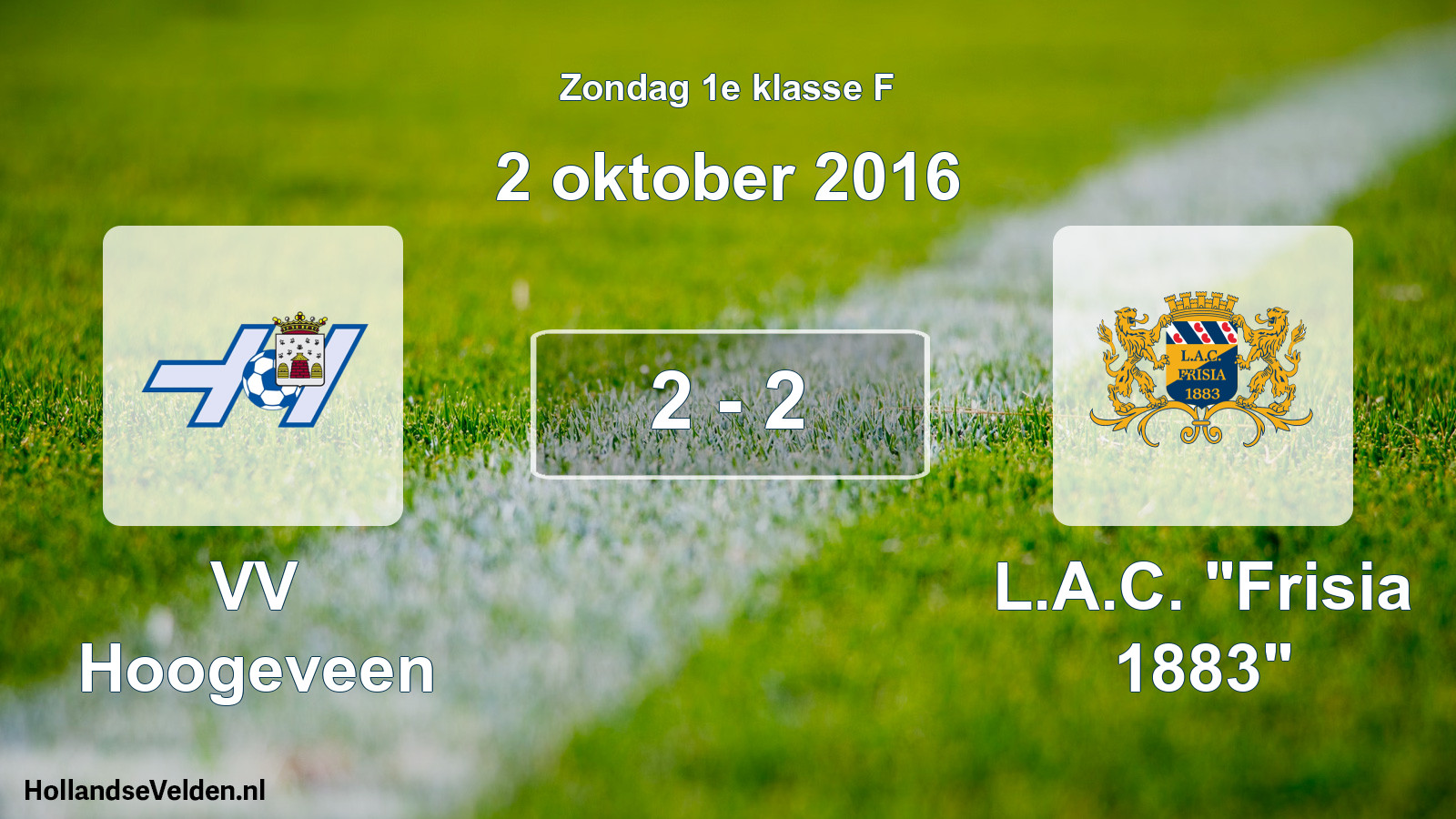 Total number of matches played: VV Hoogeveen - L.A.C. 