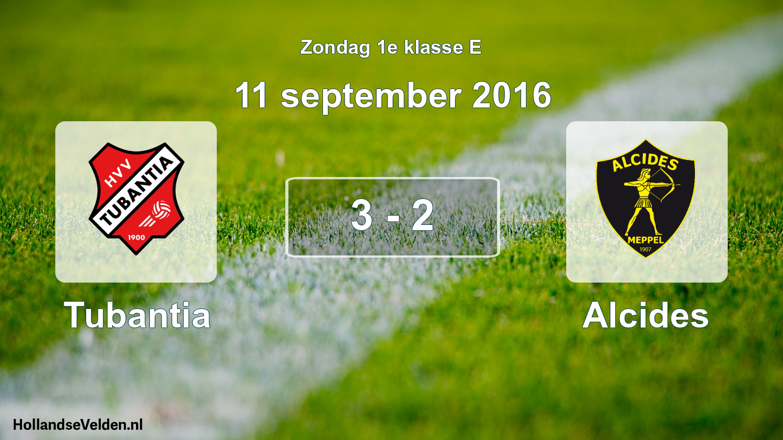 Total number of matches played: Tubantia - Alcides 3 - 2 (11 September 2016)