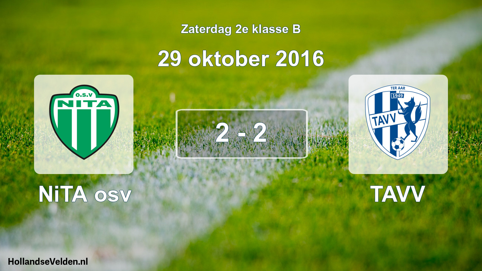 Total number of matches played: NiTA osv - TAVV 2 - 2 (29 October 2016)