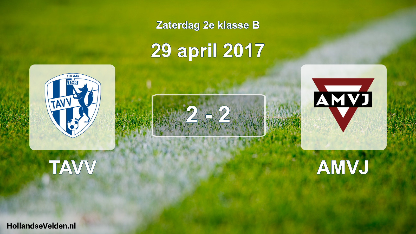 Total number of matches played: TAVV - AMVJ 2 - 2 (29 April 2017)