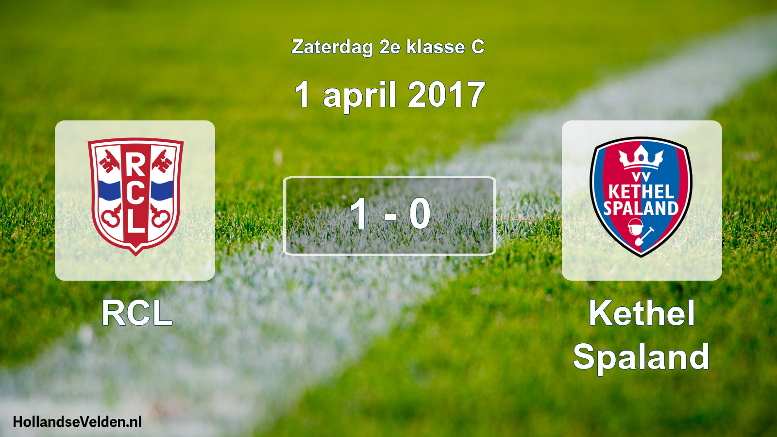 Total number of matches played: RCL - Kethel Spaland 1 - 0 (1 April 2017)