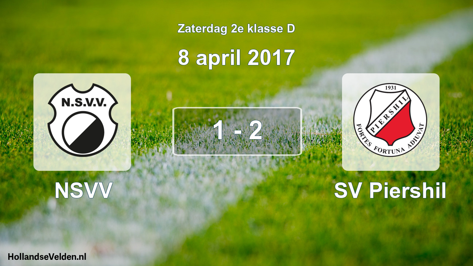 Total number of matches played: NSVV - SV Piershil 1 - 2 (8 April 2017)