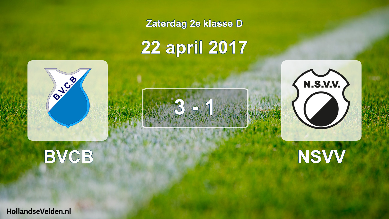 Total number of matches played: BVCB - NSVV 3 - 1 (22 April 2017)