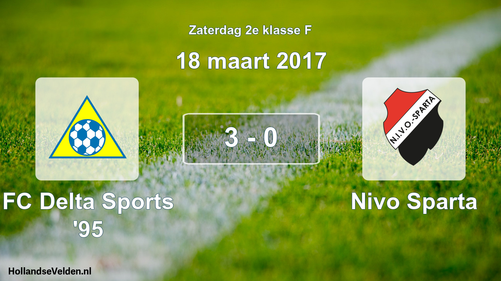 Total number of matches played: FC Delta Sports '95 - Nivo Sparta 3 - 0 (18 March 2017)