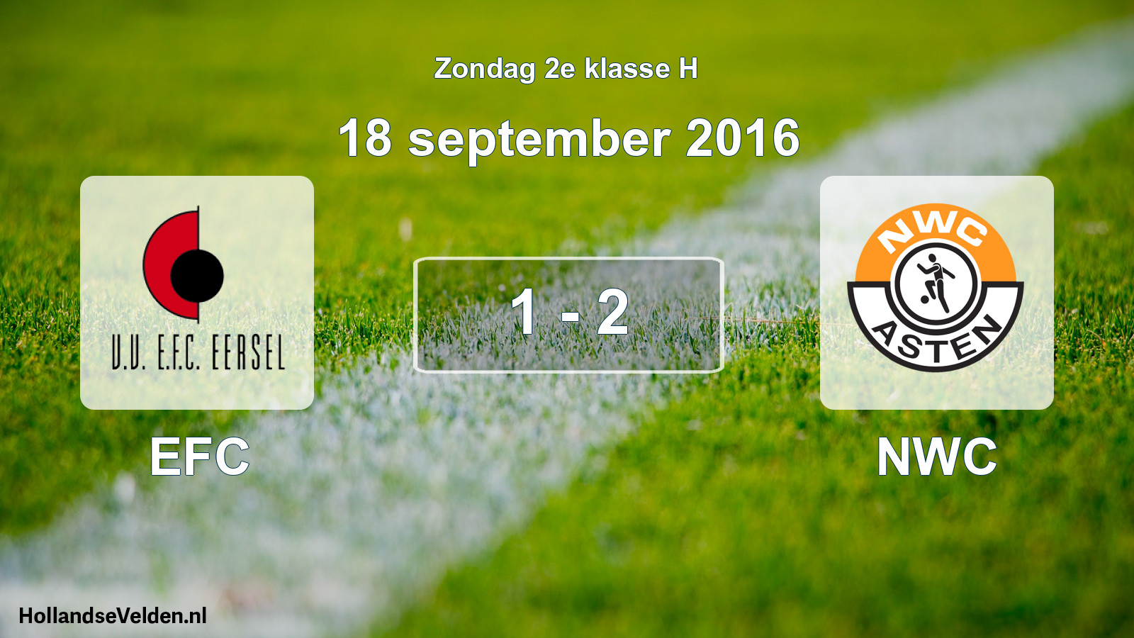 Total number of matches played: EFC - NWC 1 - 2 (18 September 2016)
