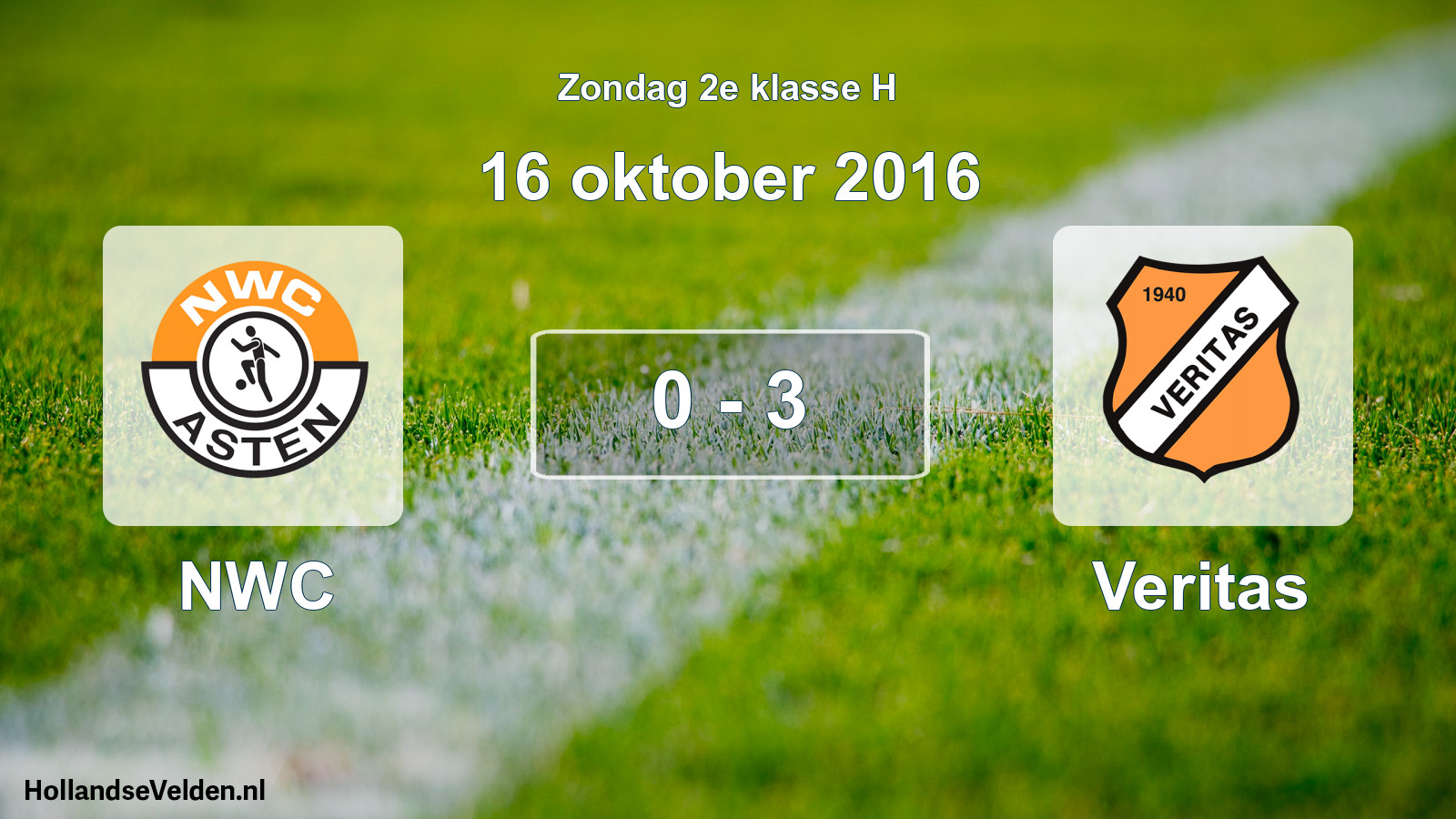 Total number of matches played: NWC - Veritas 0 - 3 (16 October 2016)