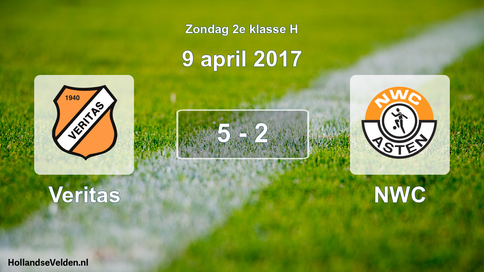Total number of matches played: Veritas - NWC 5 - 2 (9 April 2017)
