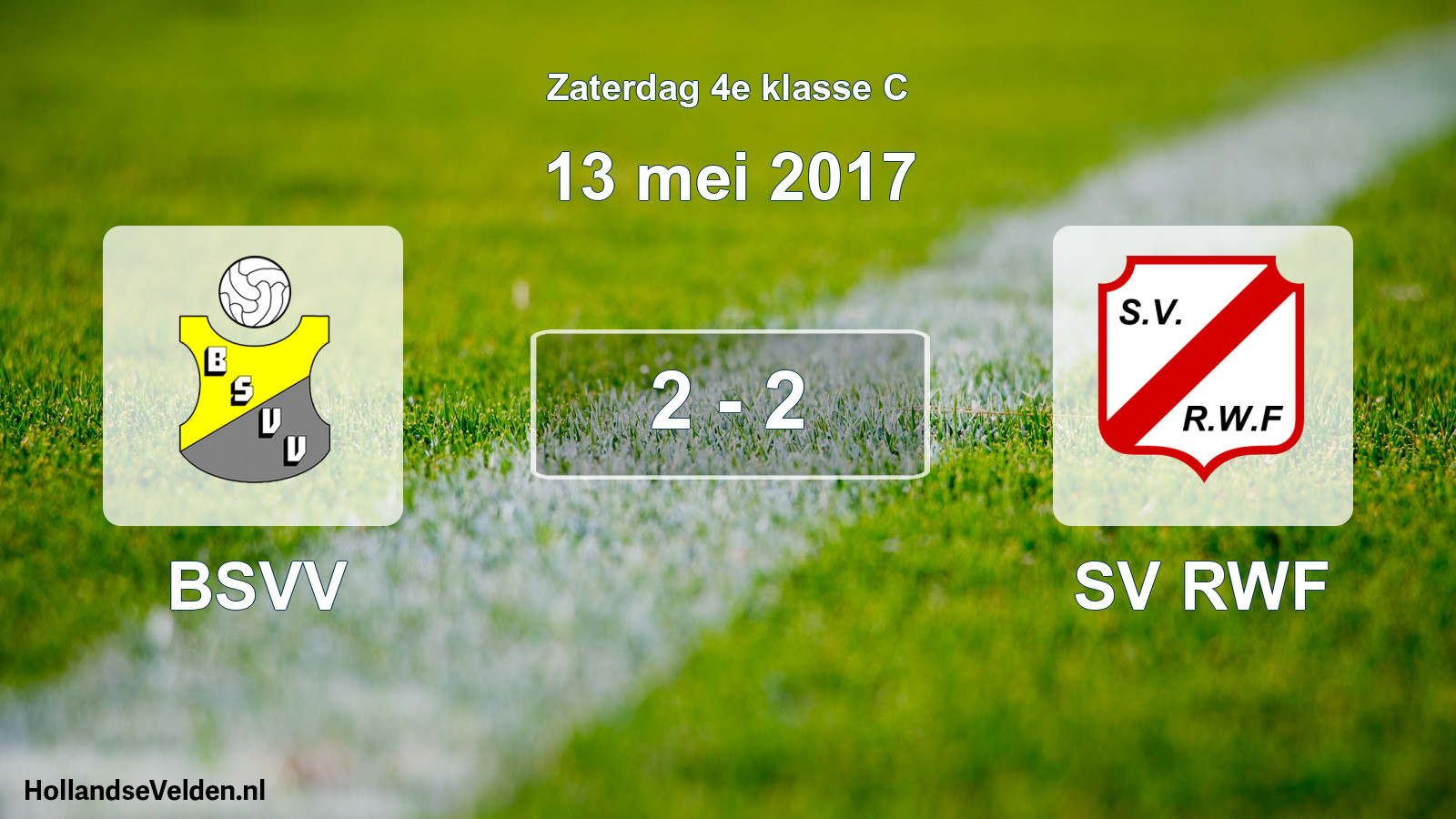 Total number of matches played: BSVV - SV RWF 2 - 2 (13 May 2017)
