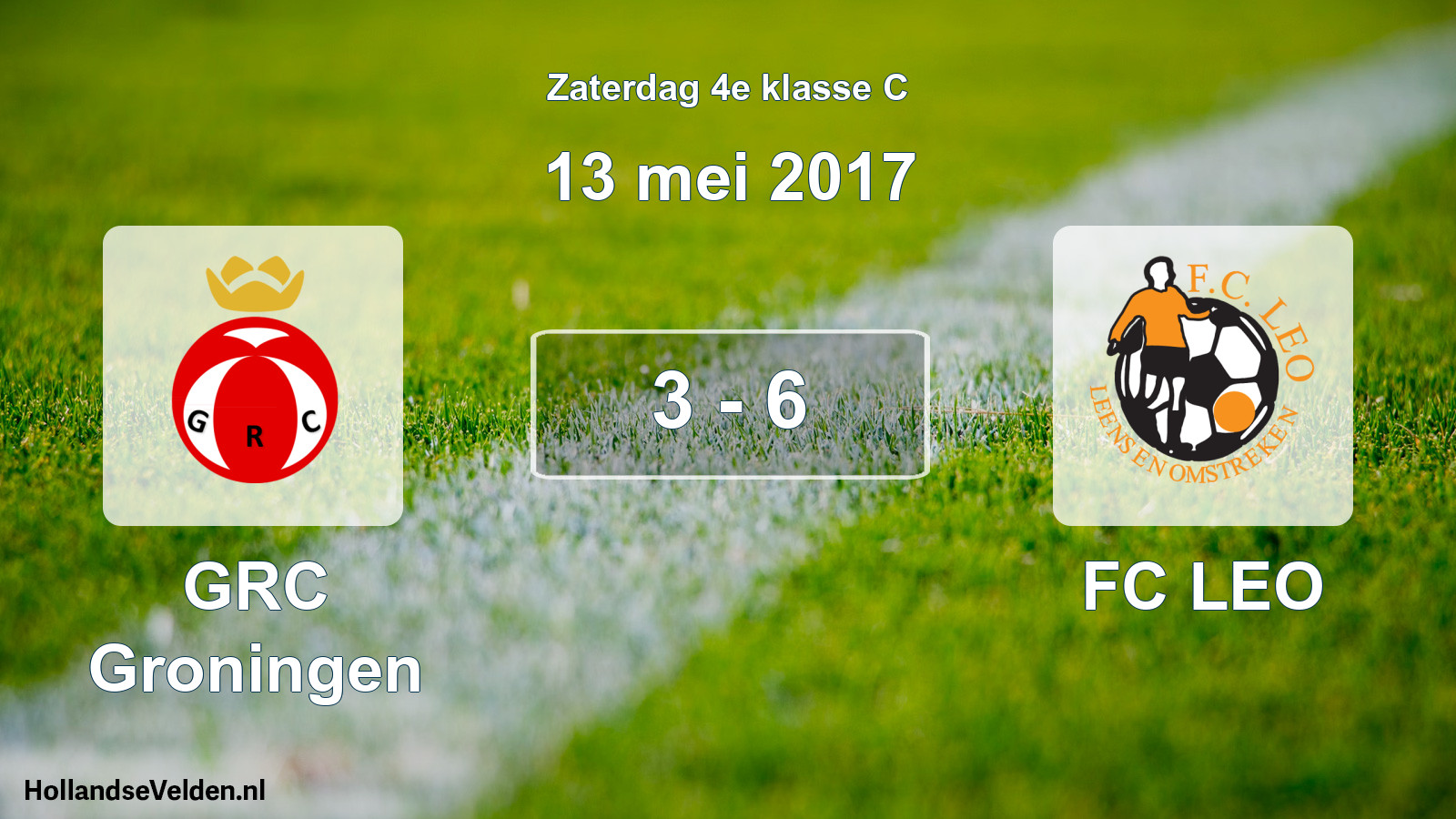 Total number of matches played: GRC Groningen - FC LEO 3 - 6 (13 May 2017)