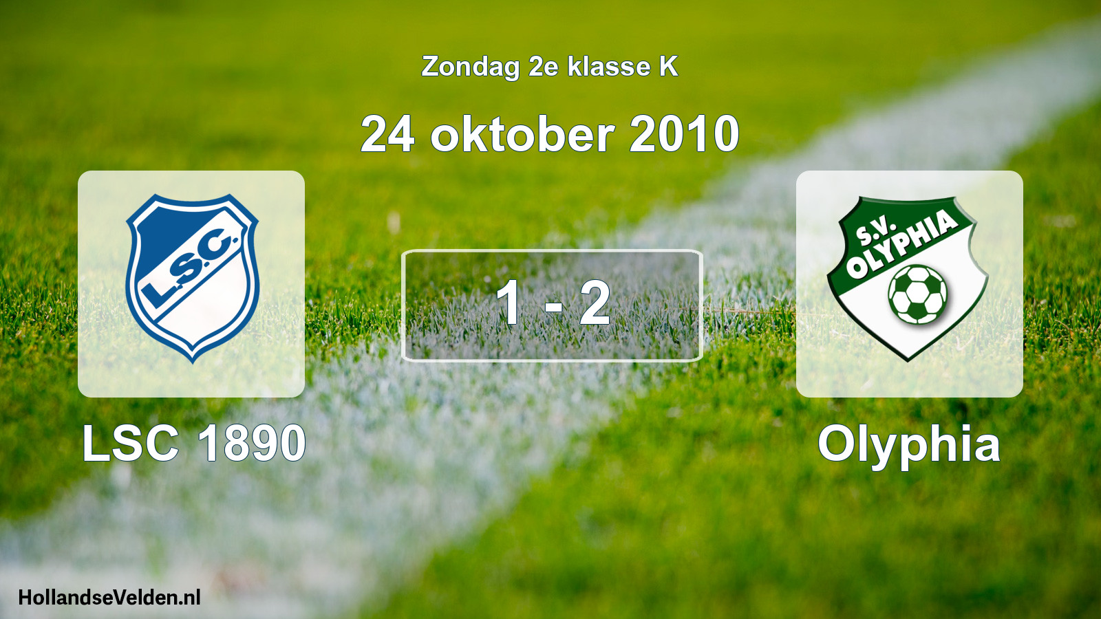 Total number of matches played: LSC 1890 - Olyphia 1 - 2 (24 October 2010)