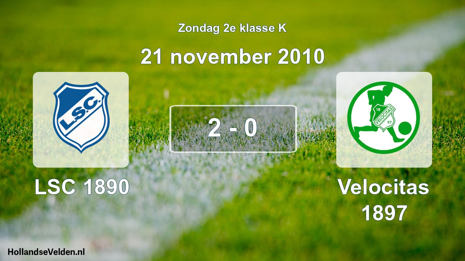 Total number of matches played: LSC 1890 - Velocitas 1897 2 - 0 (21 November 2010)