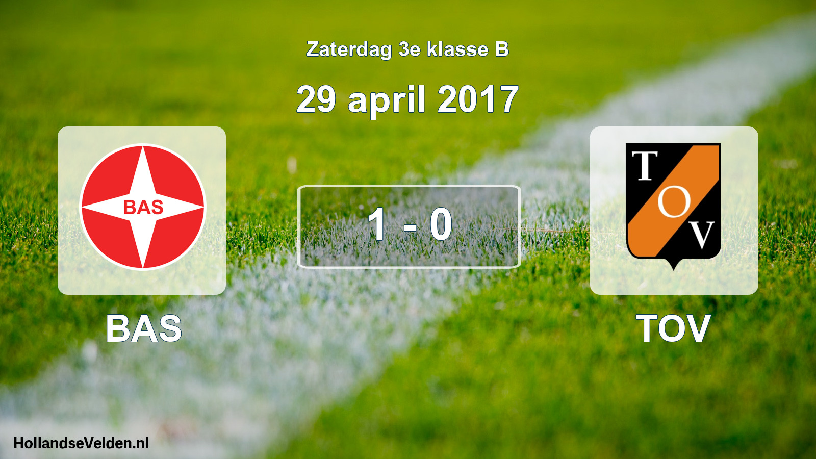 Total number of matches played: BAS - TOV 1 - 0 (29 April 2017)