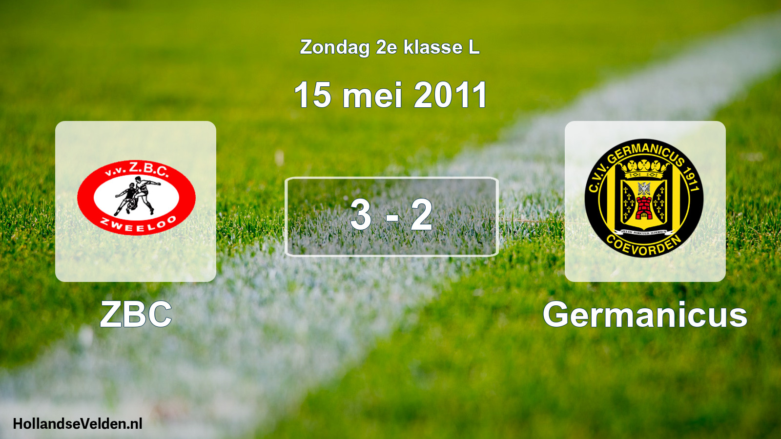 Total number of matches played: ZBC - Germanicus 3 - 2 (15 May 2011)