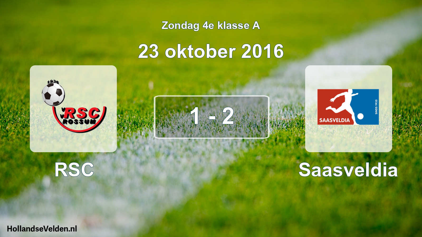 Total number of matches played: RSC - Saasveldia 1 - 2 (23 October 2016)