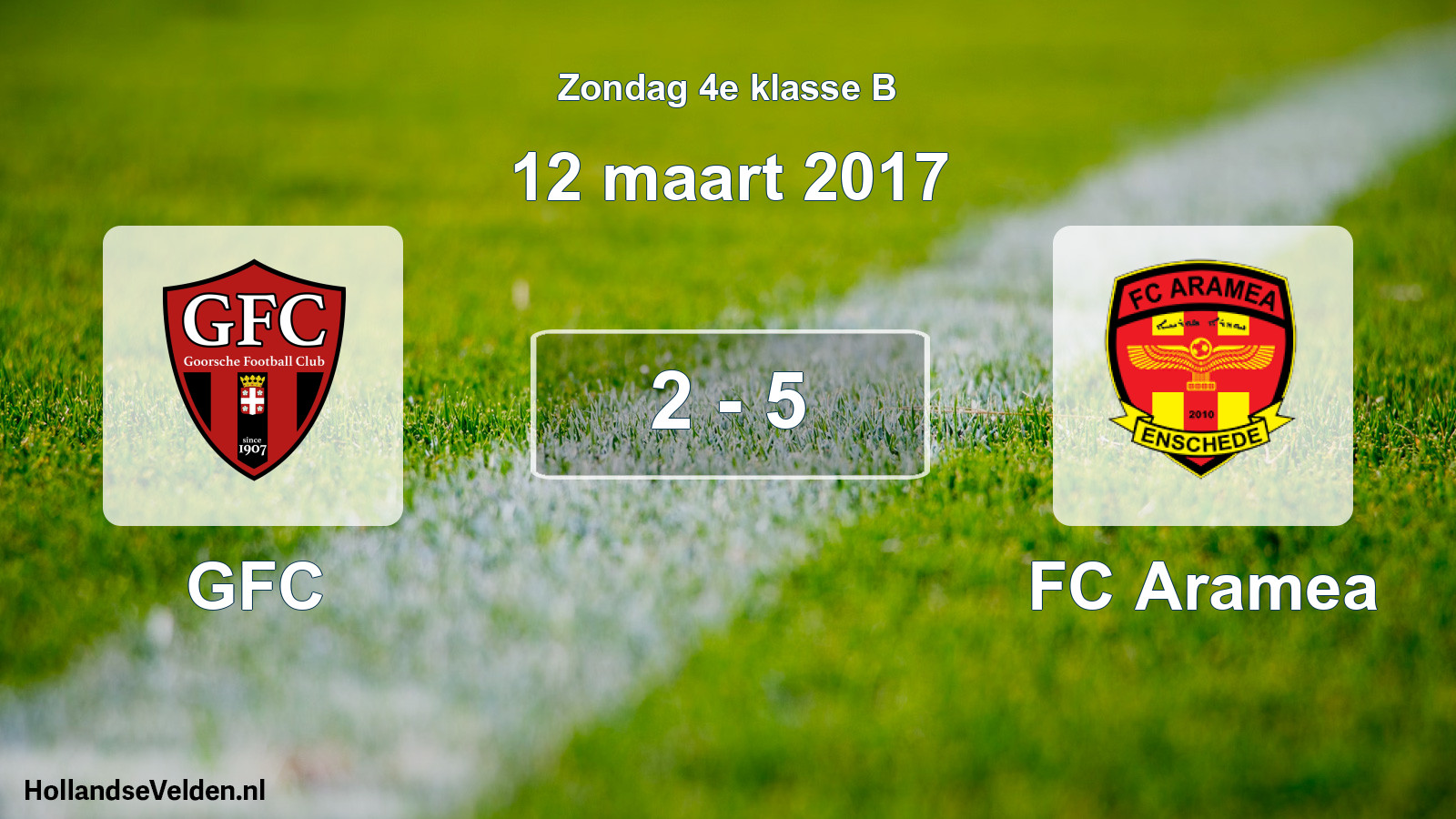 Total number of matches played: GFC - FC Aramea 2 - 5 (12 March 2017)