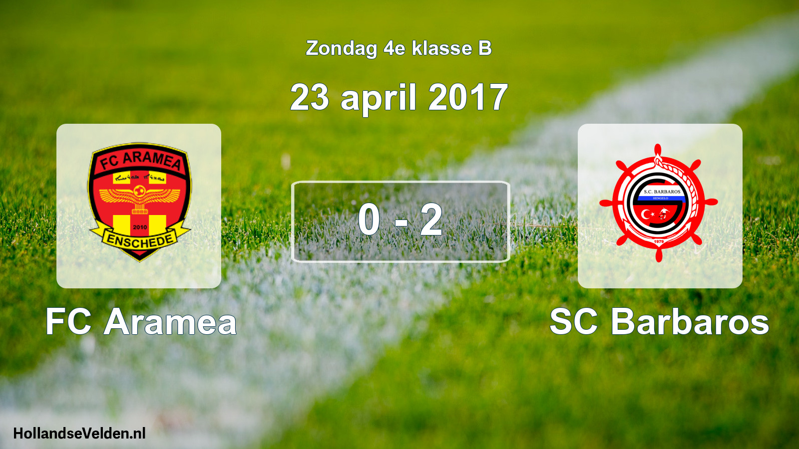 Total number of matches played: FC Aramea - SC Barbaros 0 - 2 (23 April 2017)