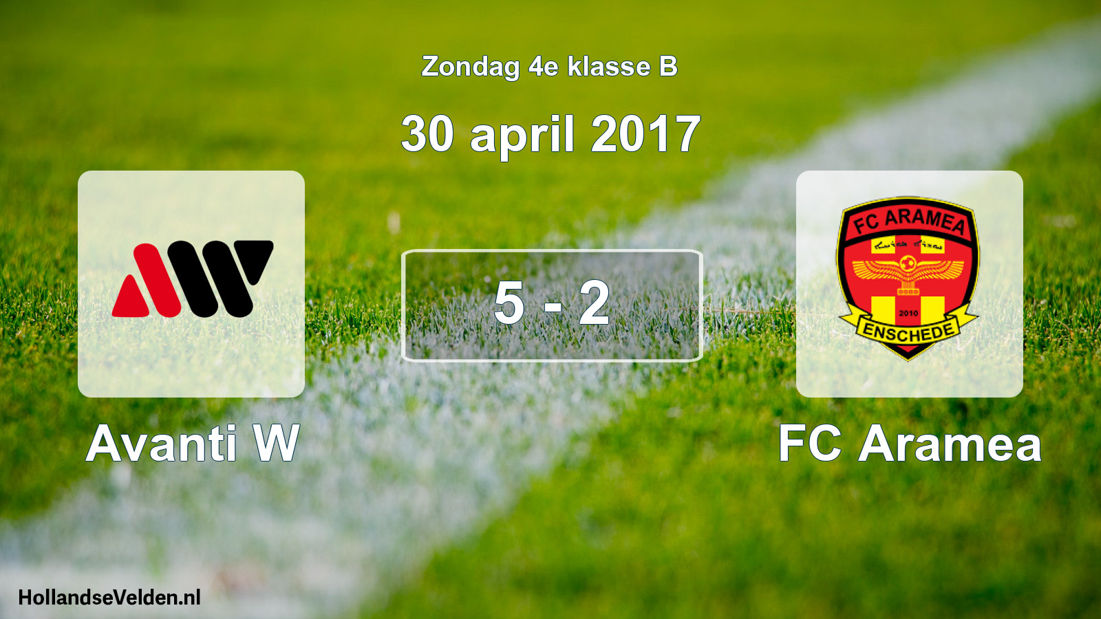 Total number of matches played: Avanti W - FC Aramea 5 - 2 (30 April 2017)
