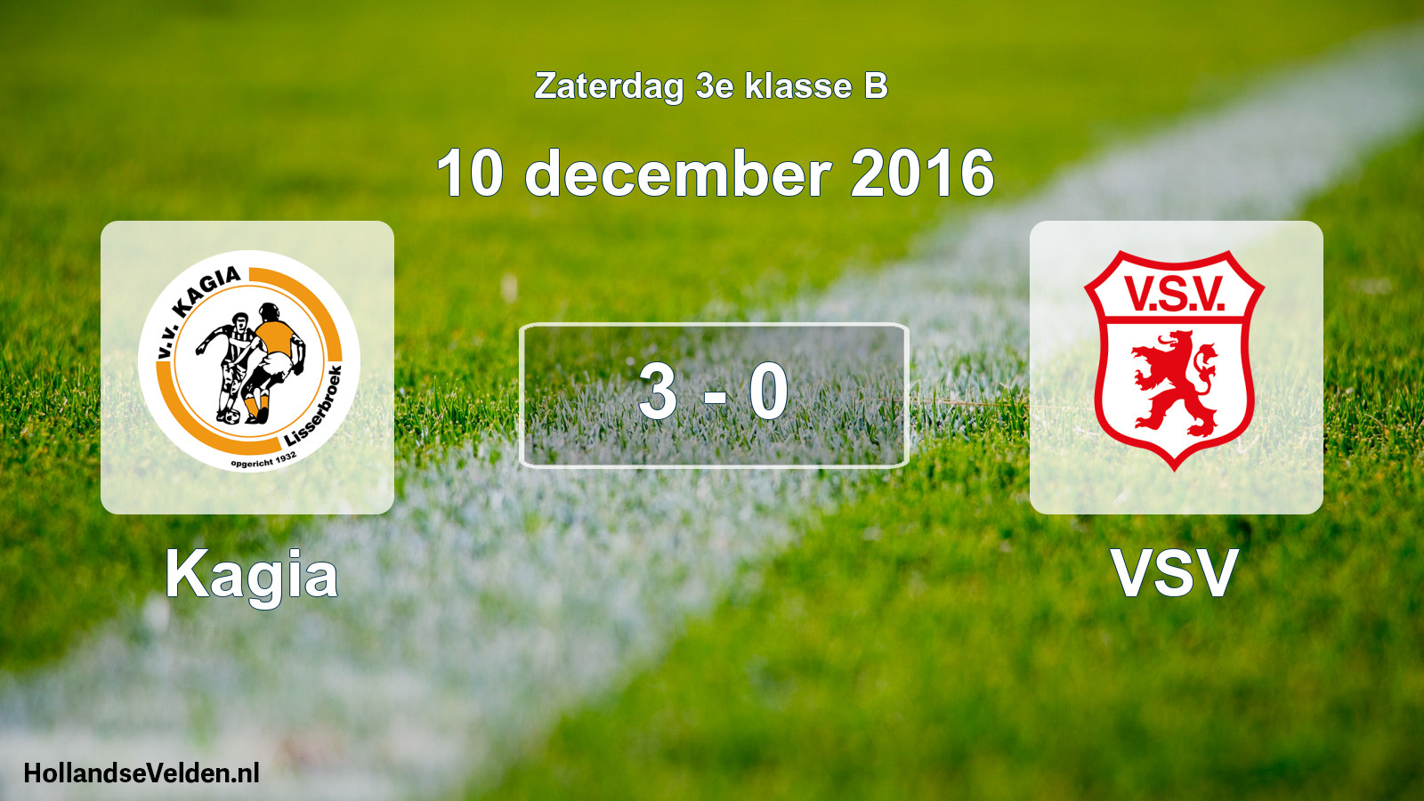 Total number of matches played: Kagia - VSV 3 - 0 (10 December 2016)