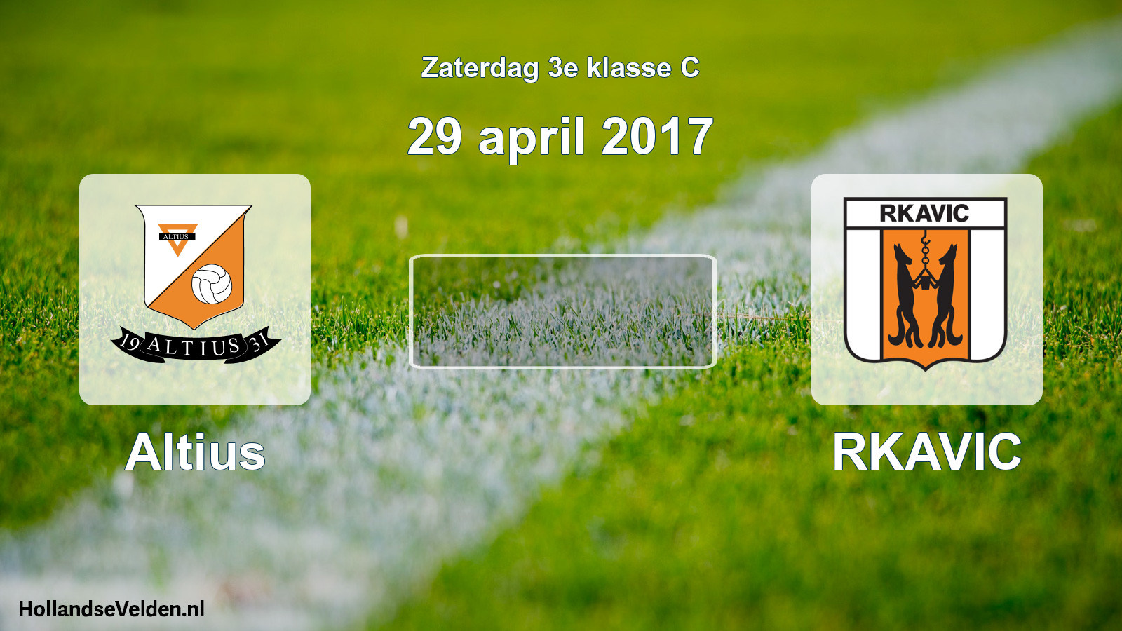 Scheduled Match: Altius - RKAVIC (29 April 2017)