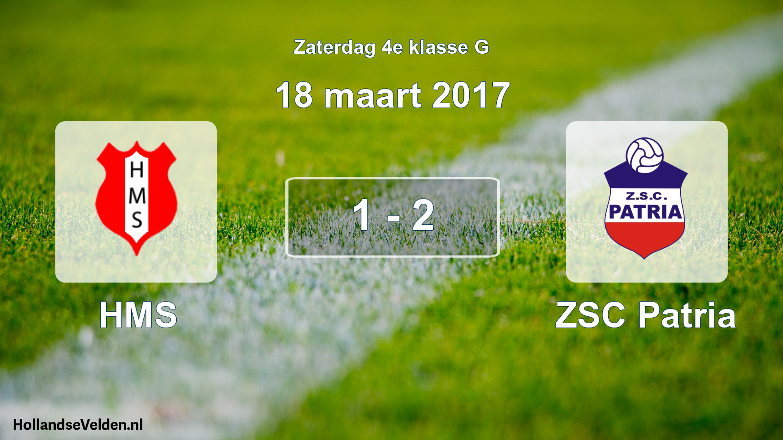 Total number of matches played: HMS - ZSC Patria 1 - 2 (18 March 2017)