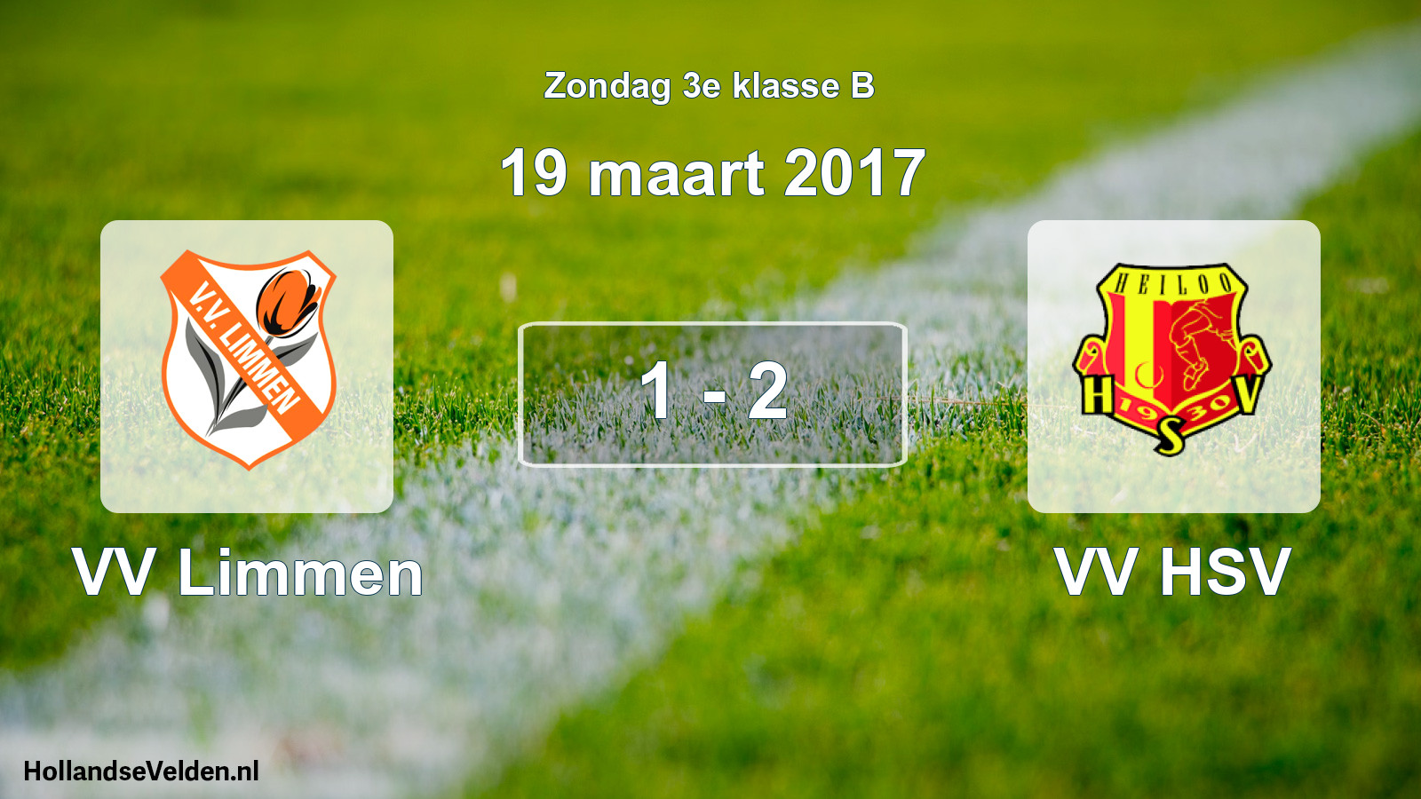 Total number of matches played: VV Limmen - VV HSV 1 - 2 (19 March 2017)