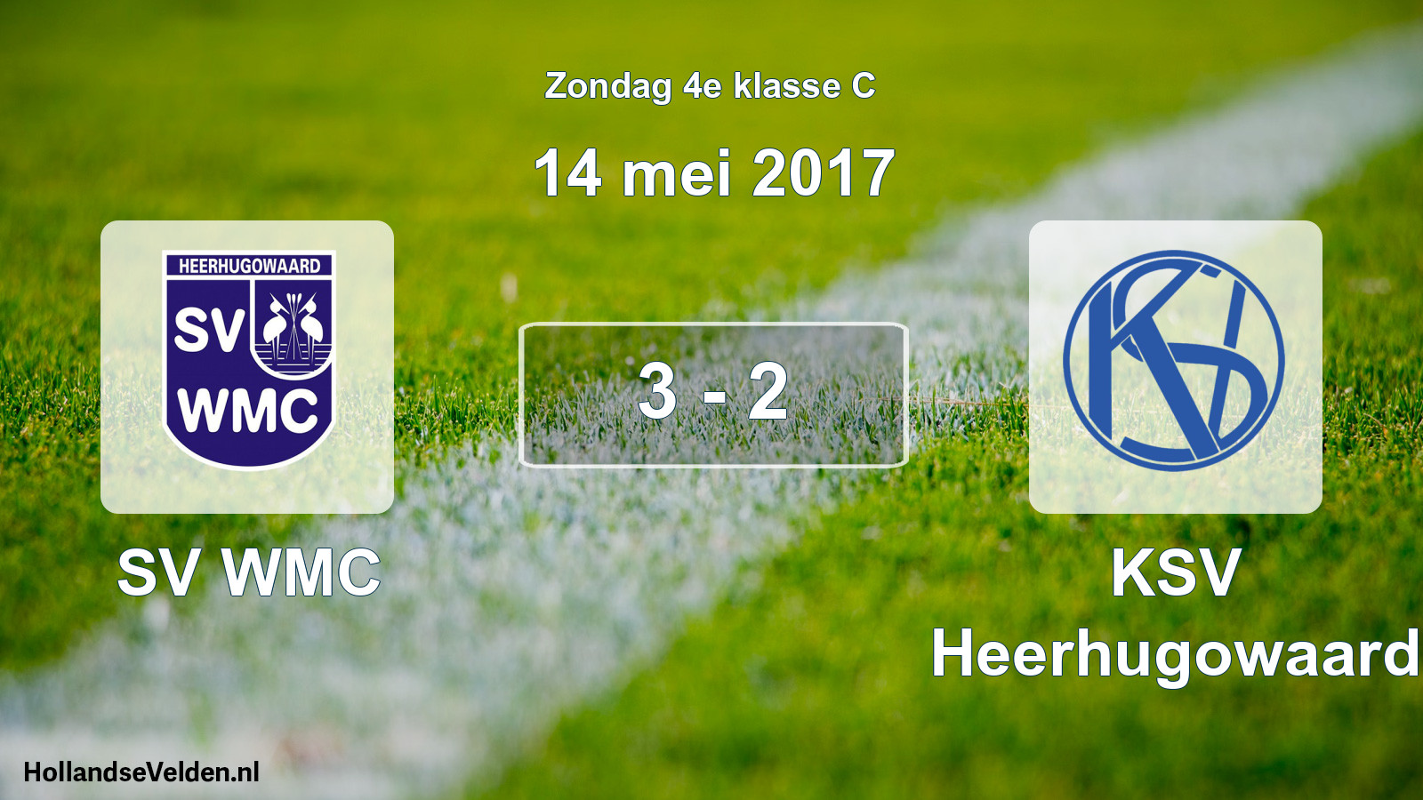 Total number of matches played: SV WMC - KSV Heerhugowaard 3 - 2 (14 May 2017)