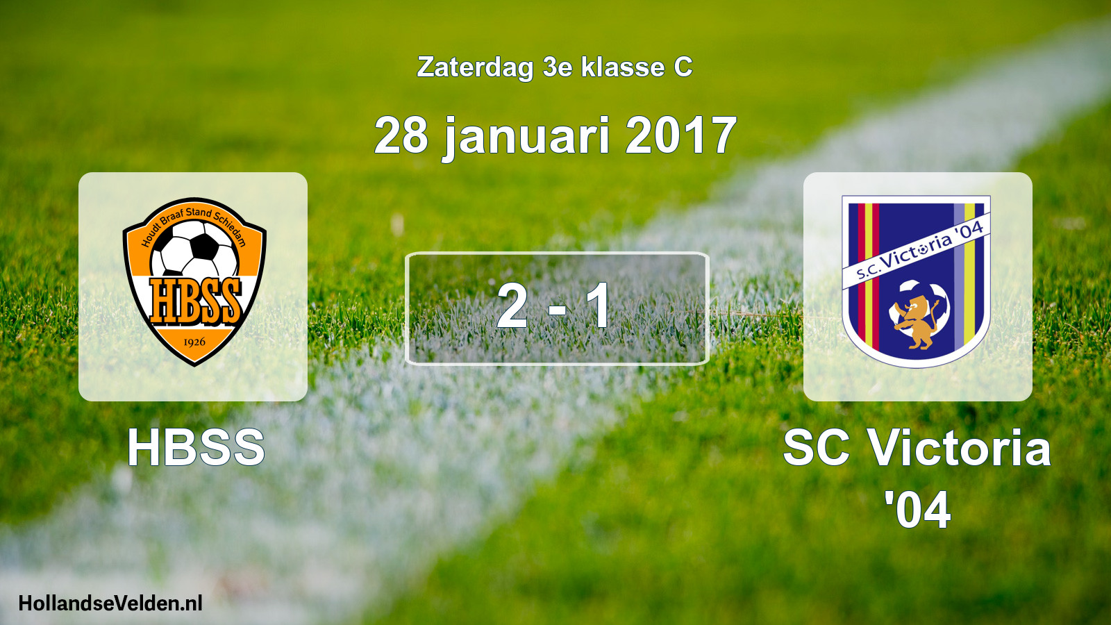 Total number of matches played: HBSS - SC Victoria '04 2 - 1 (28 January 2017)