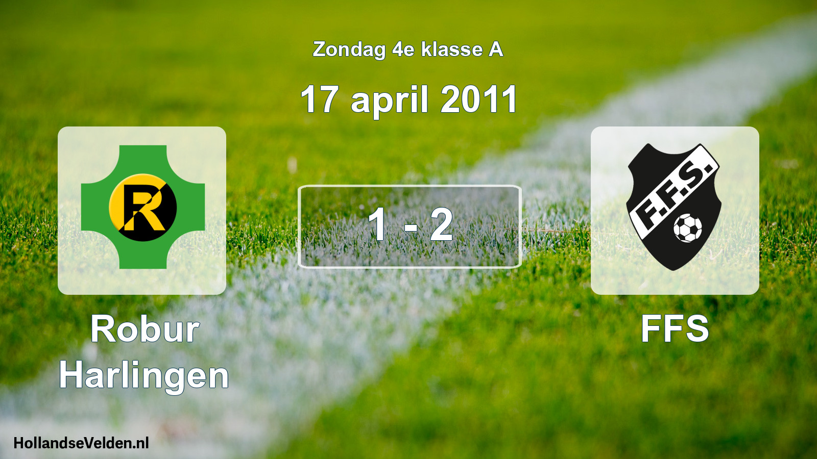 Total number of matches played: Robur Harlingen - FFS 1 - 2 (17 April 2011)