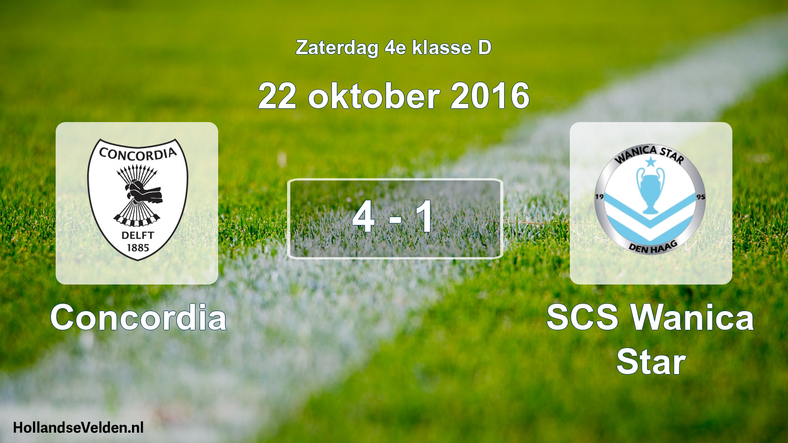 Total number of matches played: Concordia - SCS Wanica Star 4 - 1 (22 October 2016)