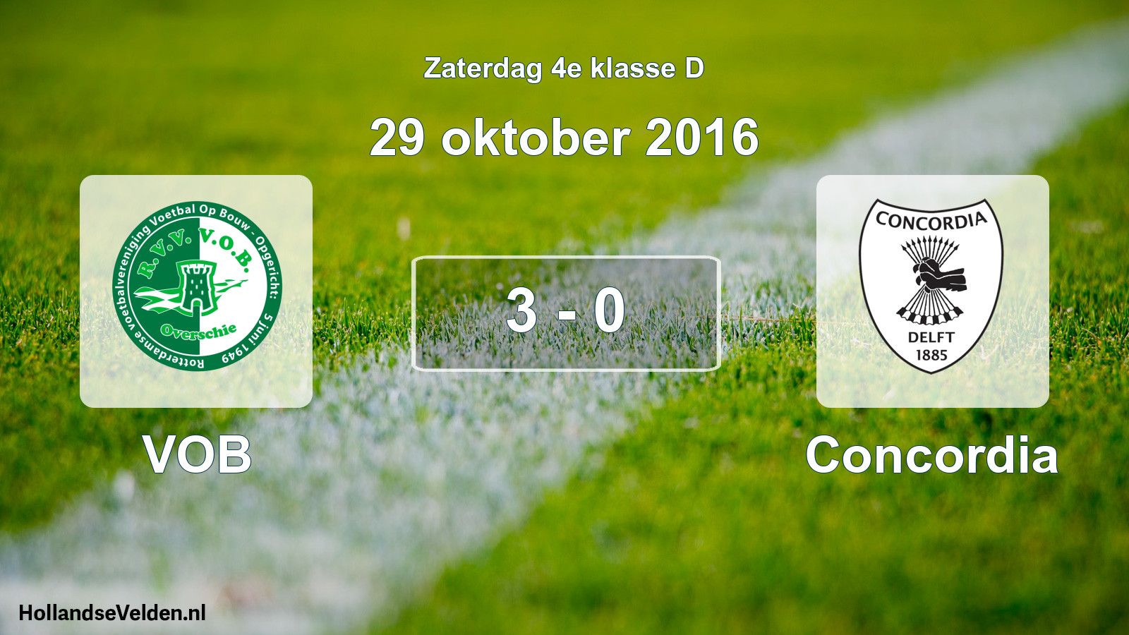 Total number of matches played: VOB - Concordia 3 - 0 (29 October 2016)