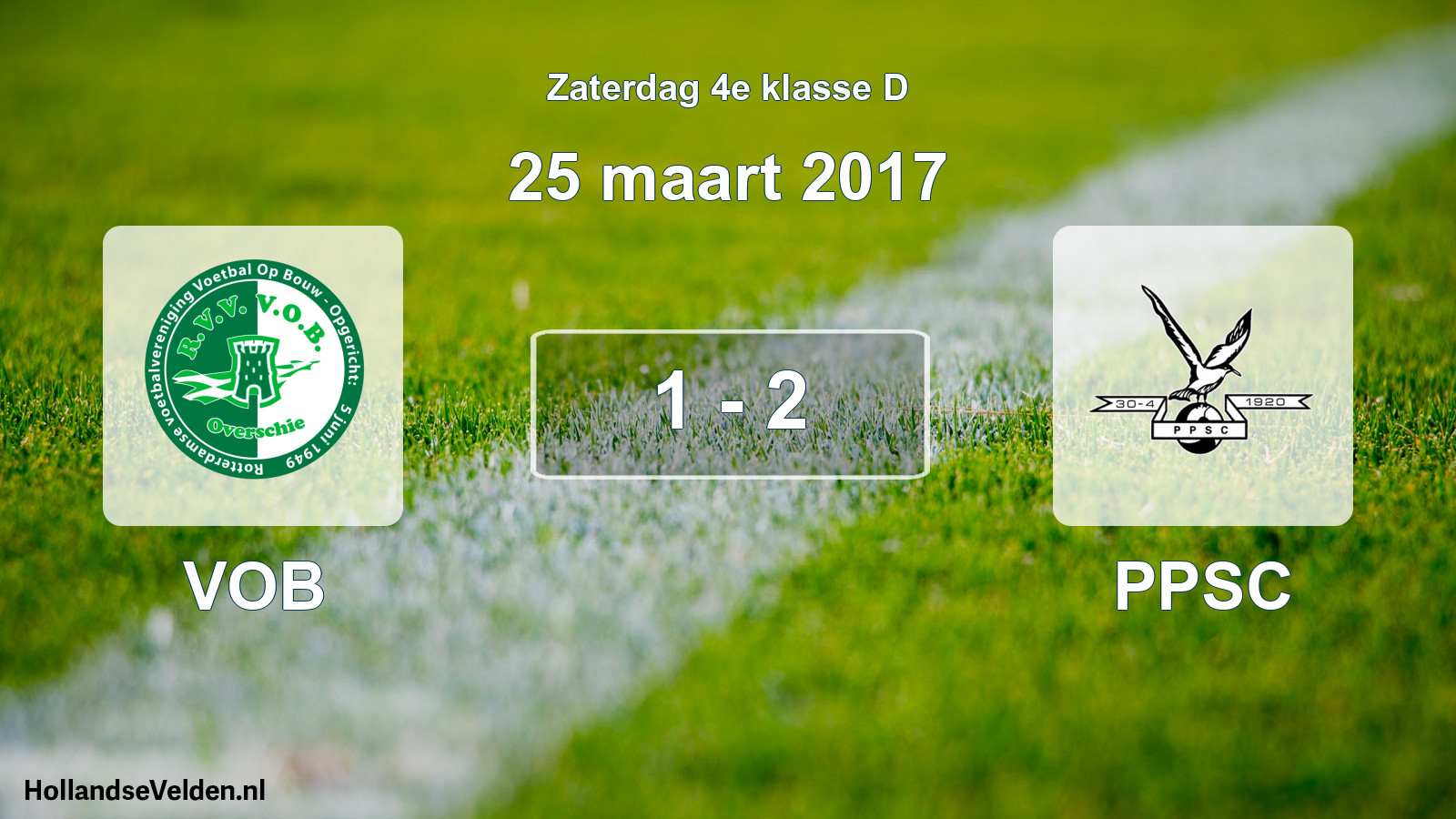 Total number of matches played: VOB - PPSC 1 - 2 (25 March 2017)