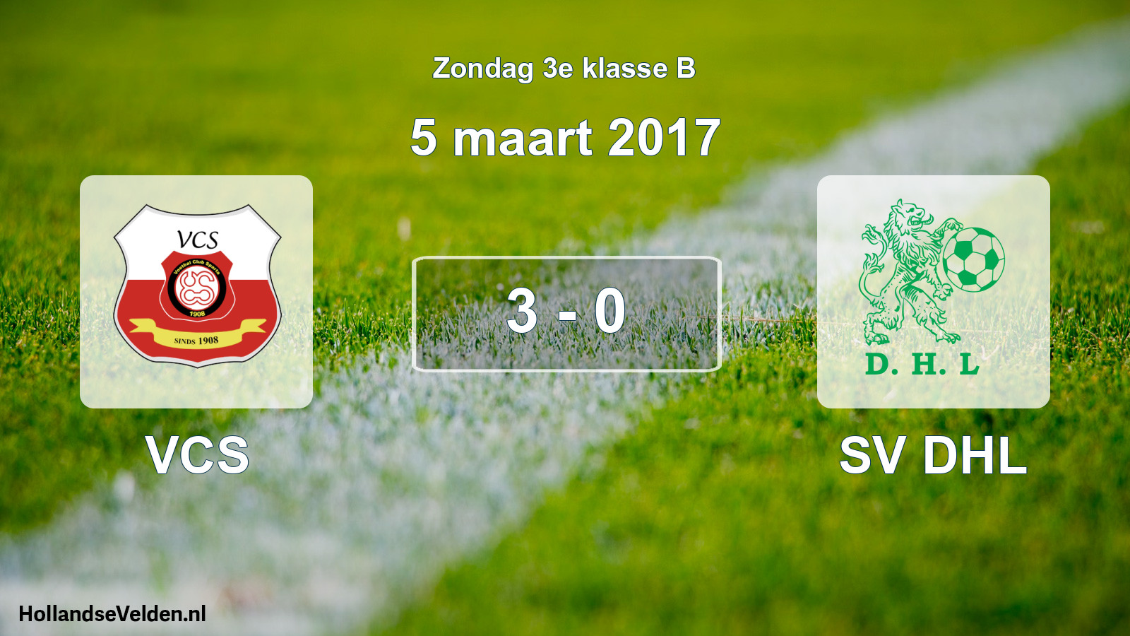 Total number of matches played: VCS - SV DHL 3 - 0 (5 March 2017)