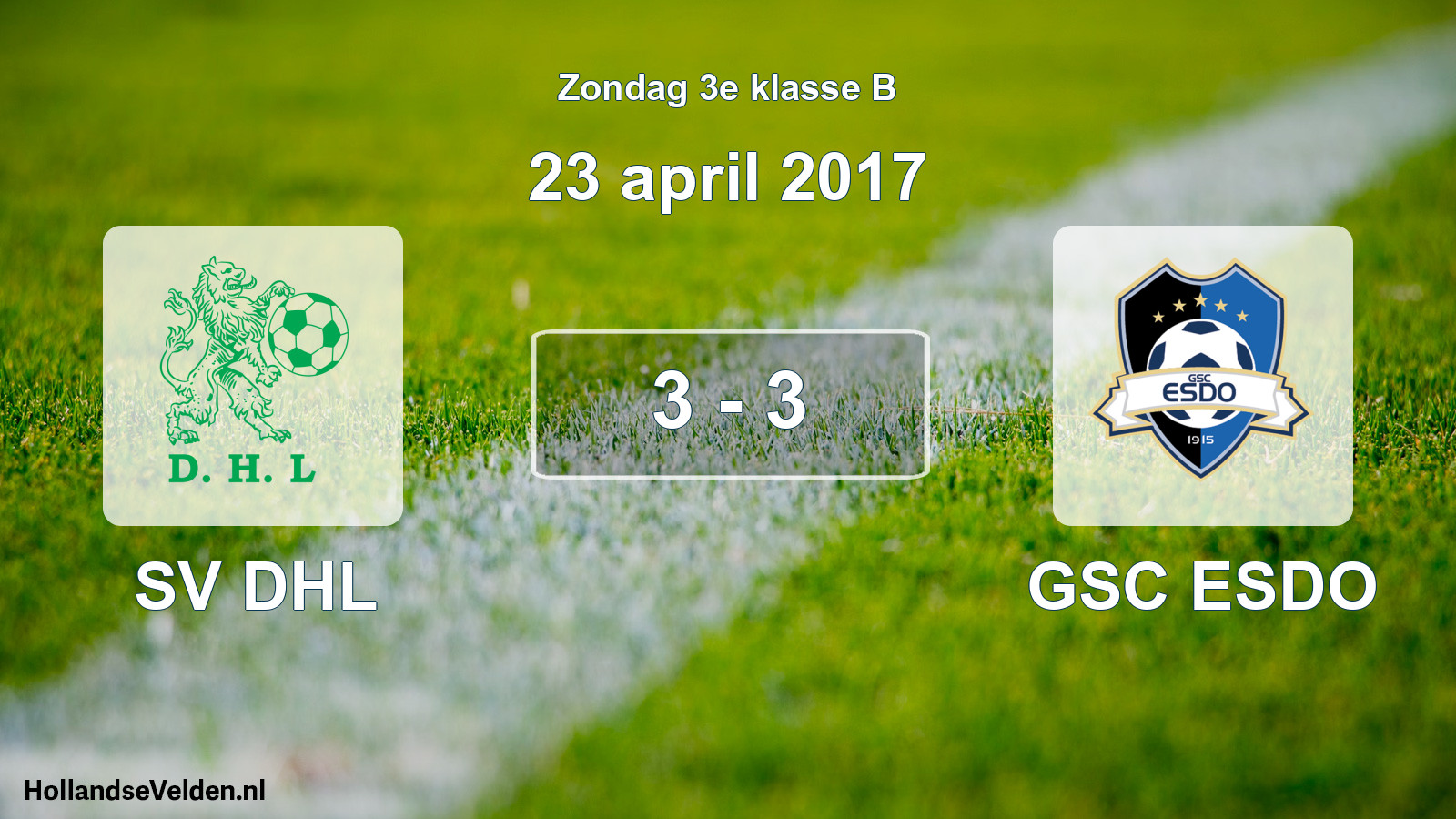 Total number of matches played: SV DHL - GSC ESDO 3 - 3 (23 April 2017)