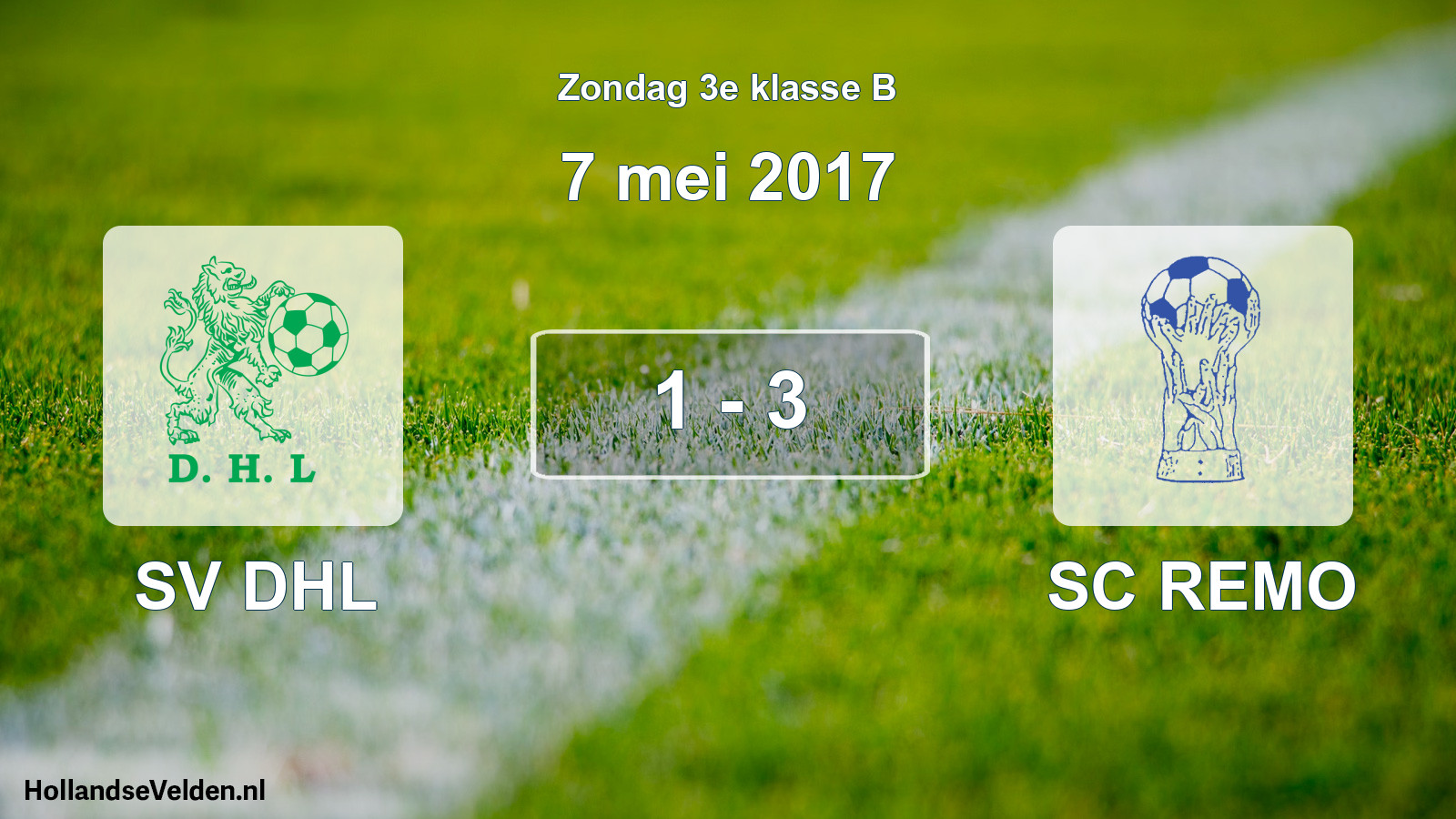 Total number of matches played: SV DHL - SC REMO 1 - 3 (7 May 2017)