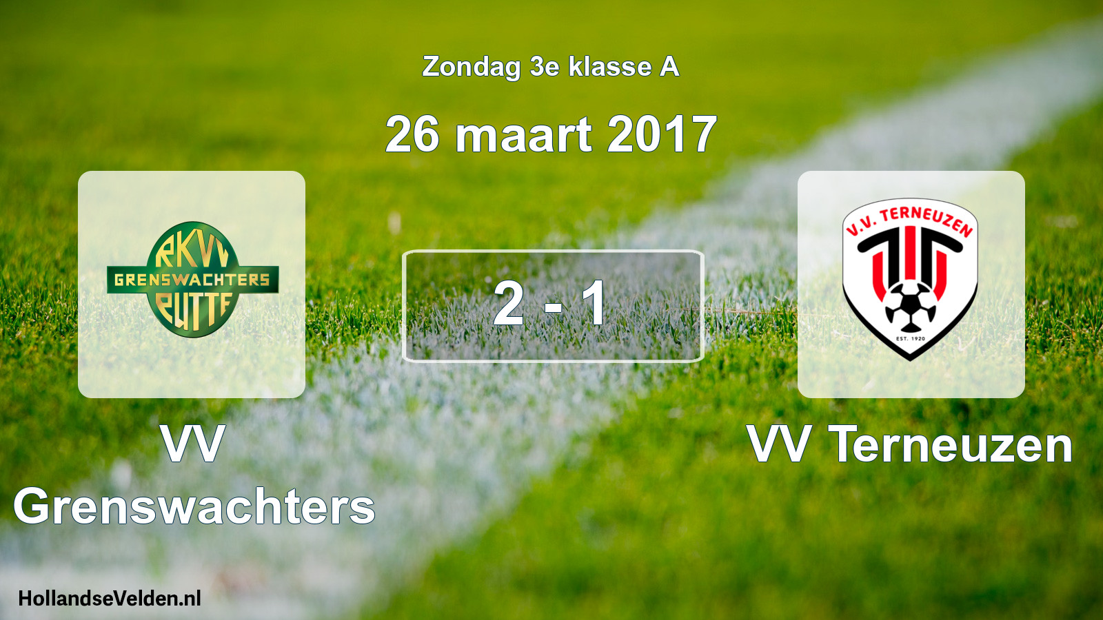 Total number of matches played: VV Grenswachters - VV Terneuzen 2 - 1 (26 March 2017)