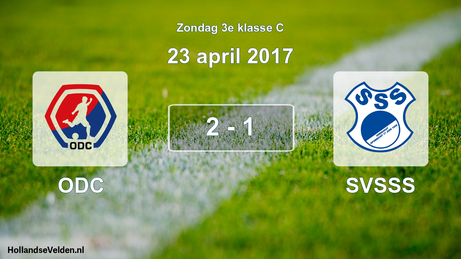 Total number of matches played: ODC - SVSSS 2 - 1 (23 April 2017)
