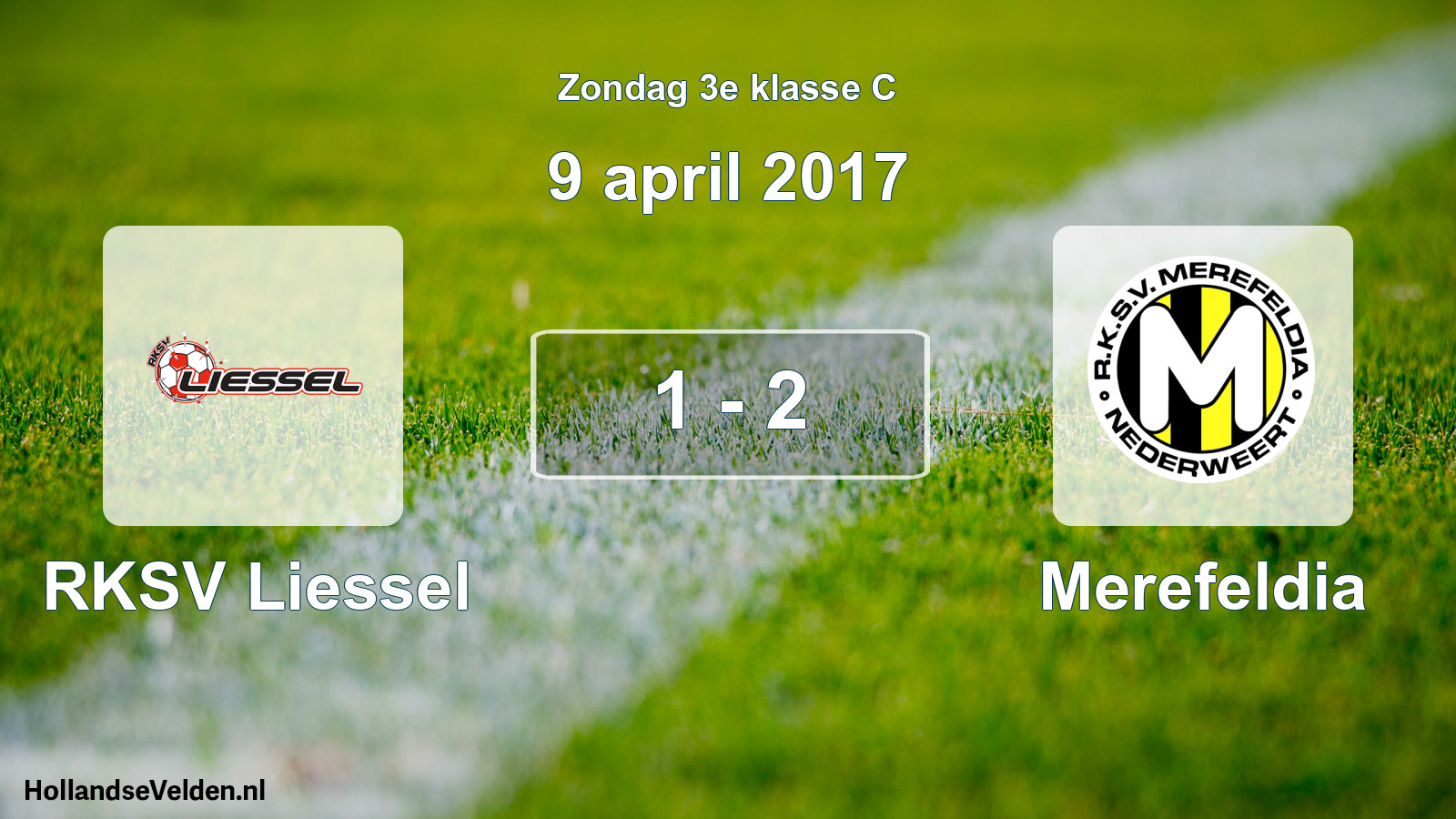 Total number of matches played: RKSV Liessel - Merefeldia 1 - 2 (9 April 2017)