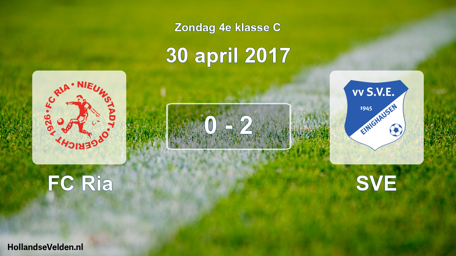 Total number of matches played: FC Ria - SVE 0 - 2 (30 April 2017)