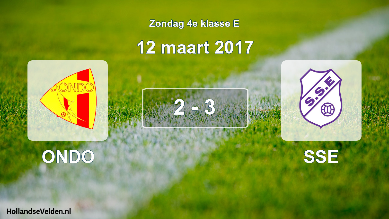Total number of matches played: ONDO - SSE 2 - 3 (12 March 2017)
