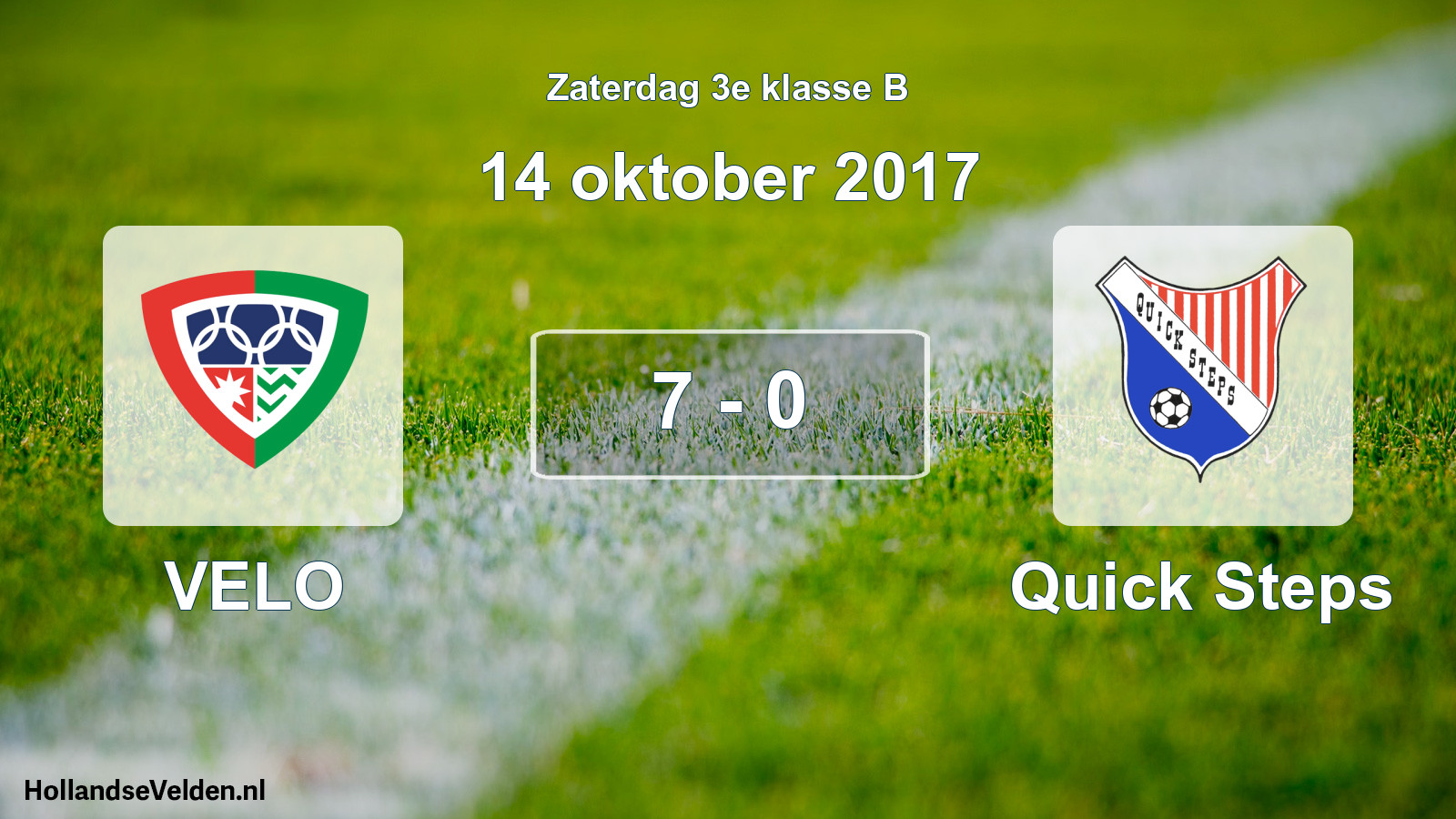 Total number of matches played: VELO - Quick Steps 7 - 0 (14 October 2017)