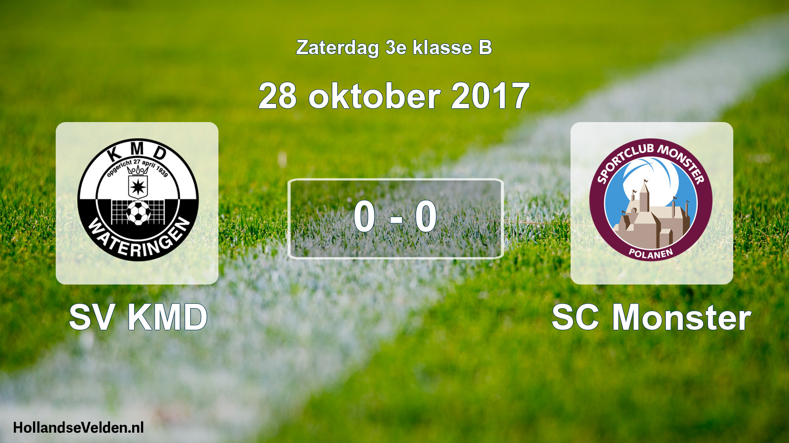 Total number of matches played: SV KMD - SC Monster 0 - 0 (28 October 2017)
