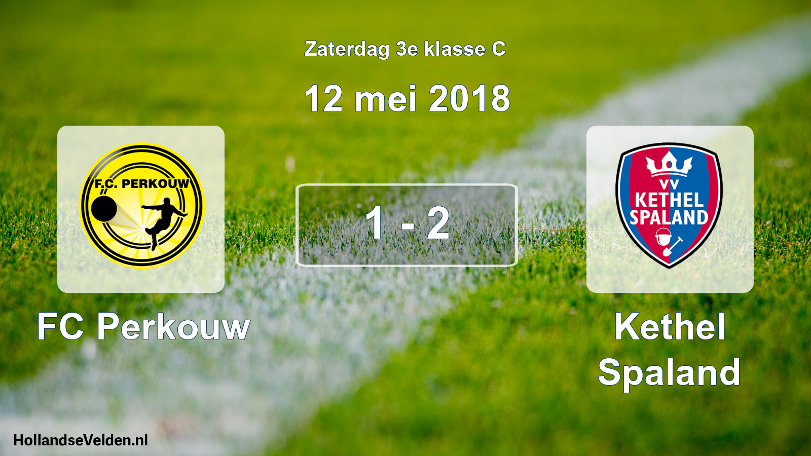 Total number of matches played: FC Perkouw - Kethel Spaland 1 - 2 (12 May 2018)