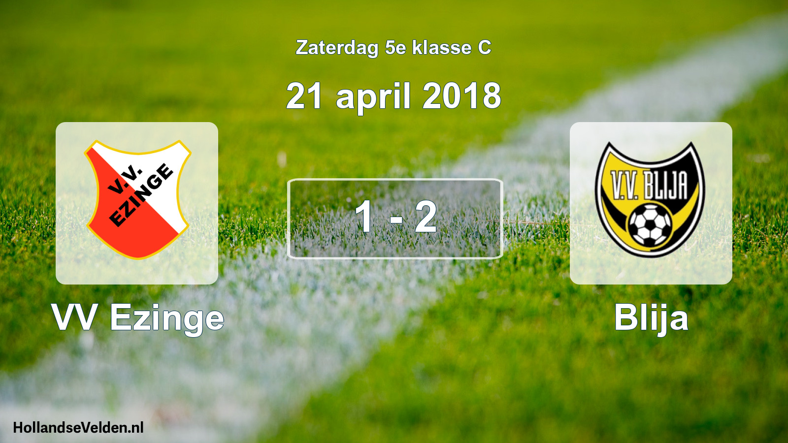 Total number of matches played: VV Ezinge - Blija 1 - 2 (21 April 2018)