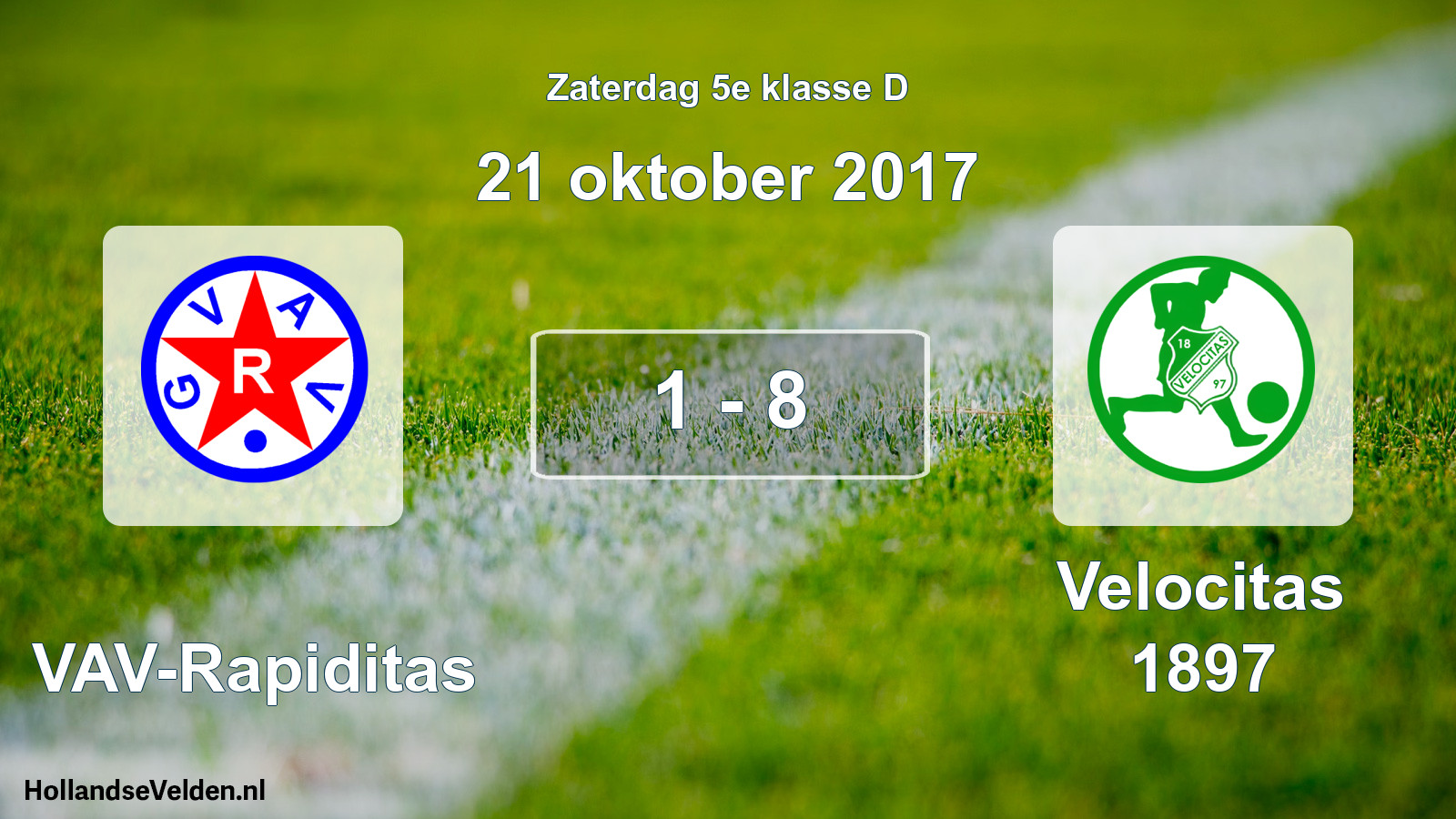 Total number of matches played: GVAV-Rapiditas - Velocitas 1897 1 - 8 (21 October 2017)