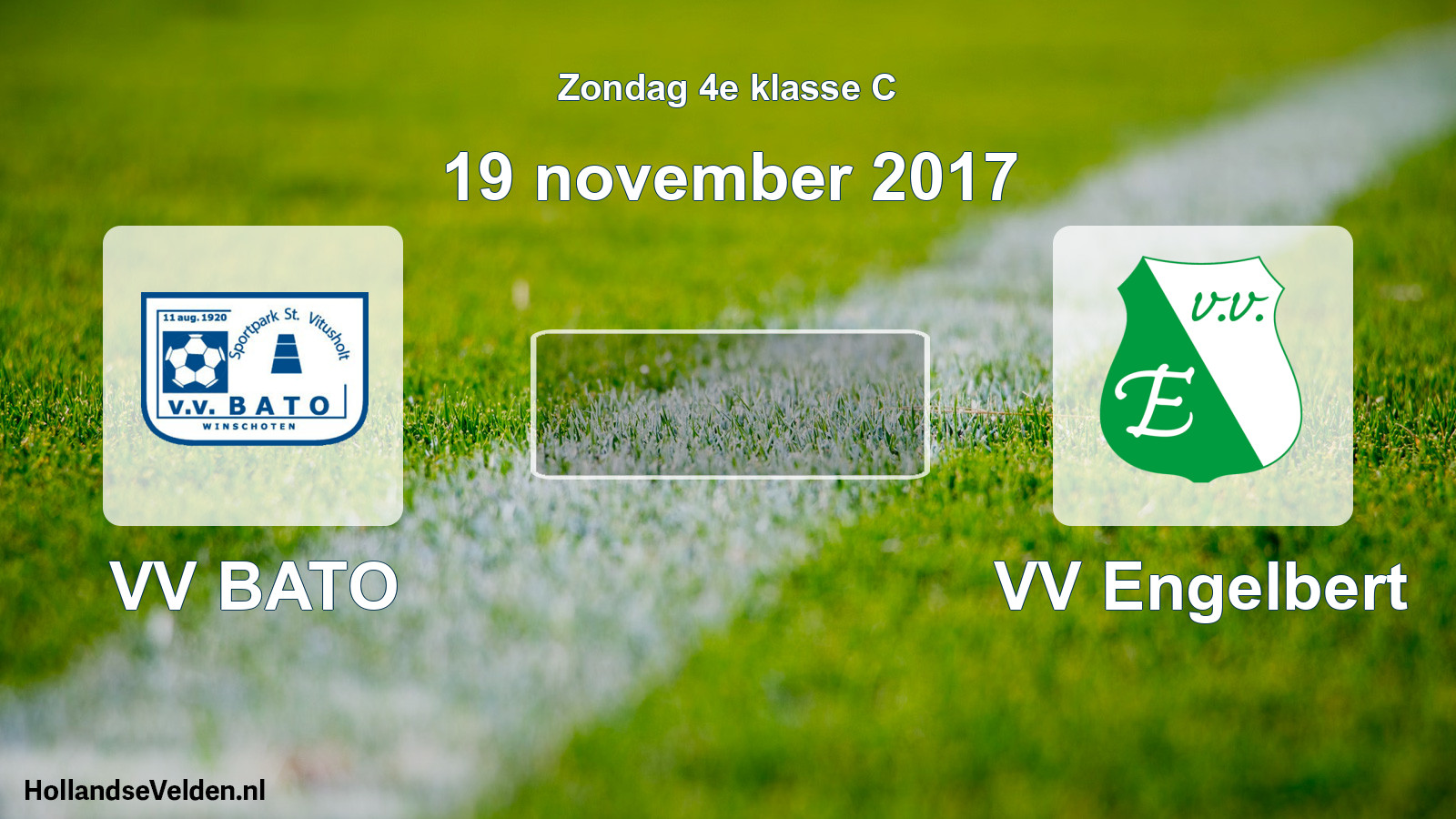 Scheduled Match: VV BATO - VV Engelbert (19 November 2017)
