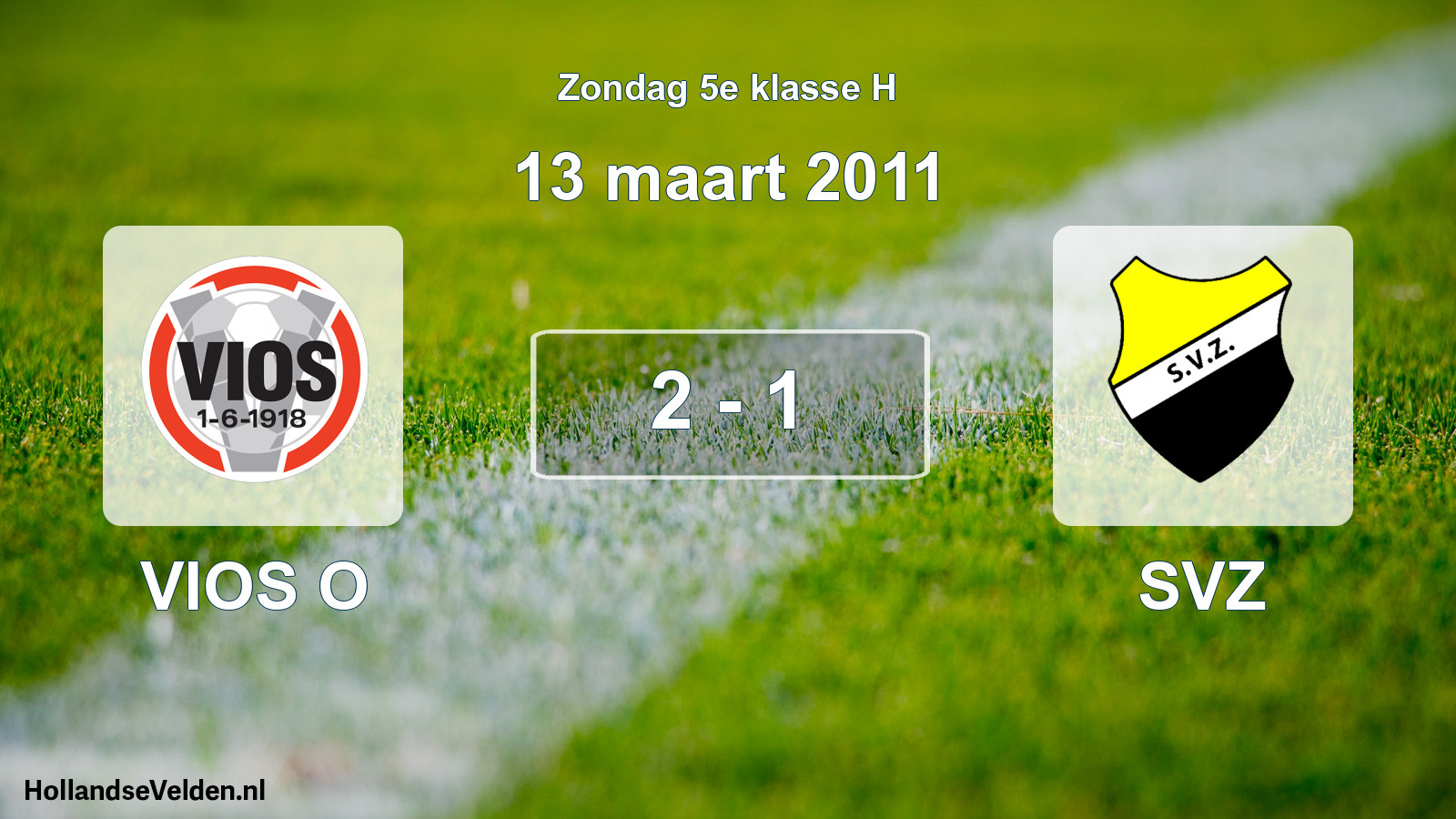 Total number of matches played: VIOS O - SVZ 2 - 1 (13 March 2011)