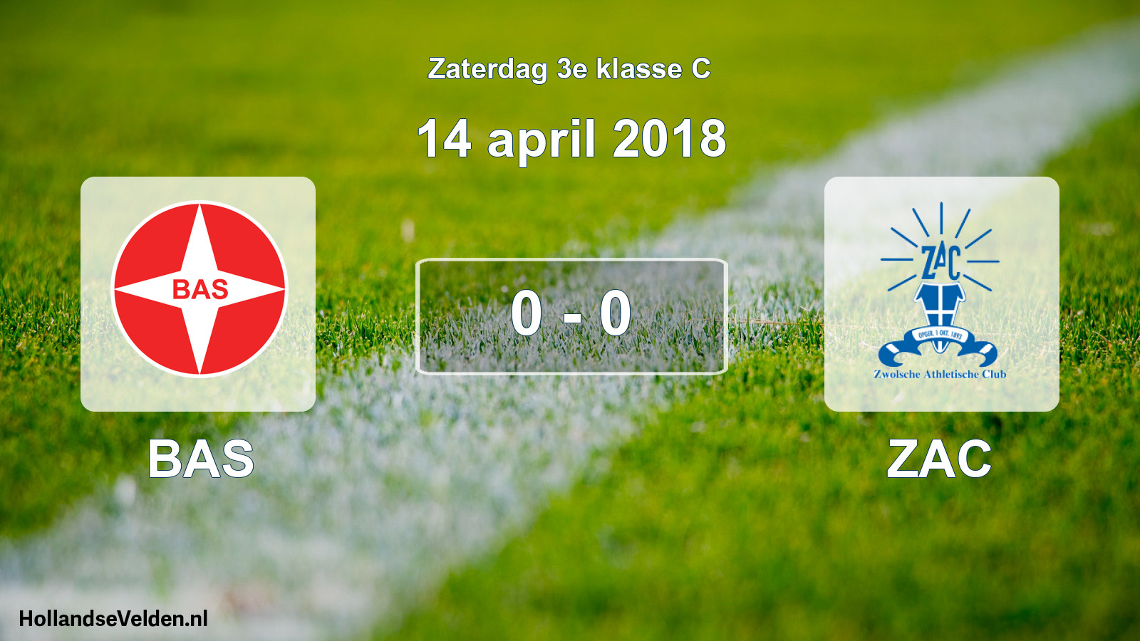Total number of matches played: BAS - ZAC 0 - 0 (14 April 2018)