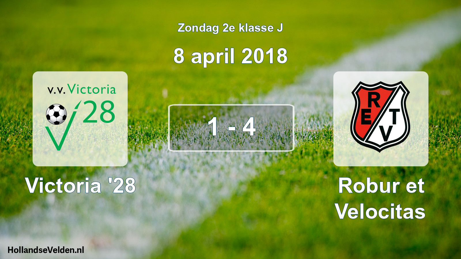 Total number of matches played: Victoria '28 - Robur et Velocitas 1 - 4 (8 April 2018)